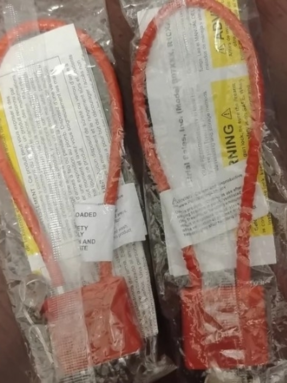 Set Of Safety Padlock Cable Seal